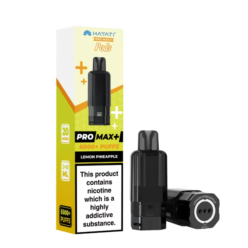 Hayati Pro Max Plus 6000 Prefilled Pod Lemon Pineapple