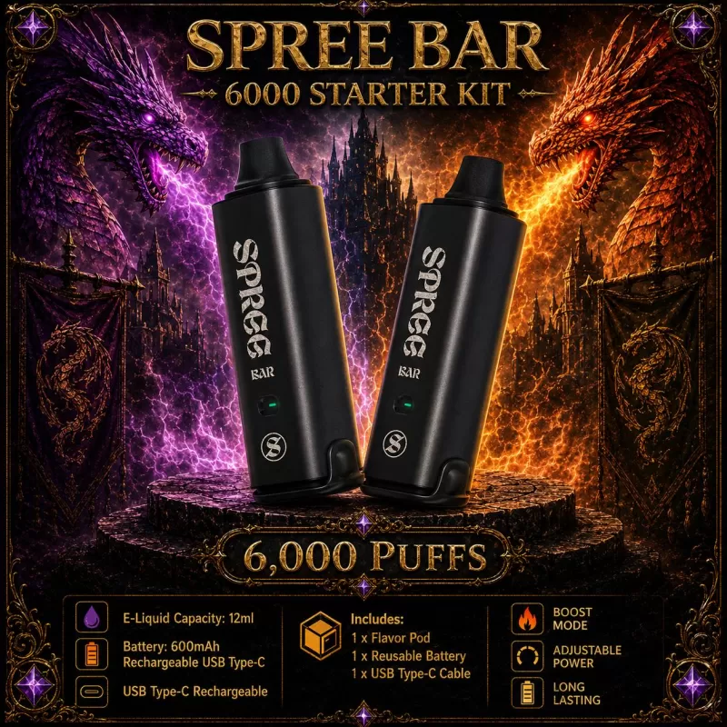 Spree Bar 6000 Starter Kit