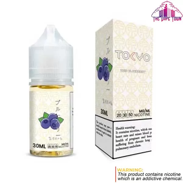 Tokyo Classic Blueberry iced Salt Nic - 30ml