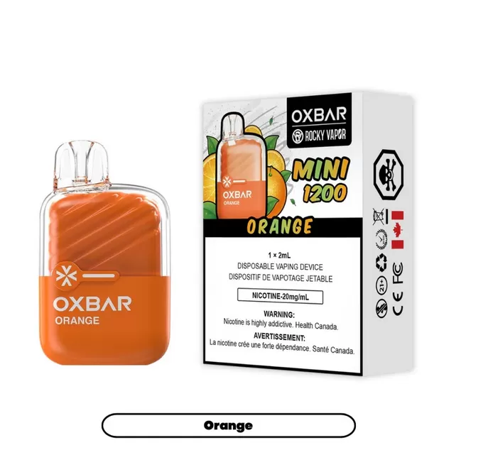 ROCKY VAPOR OXBAR MINI 1200 - ORANGE