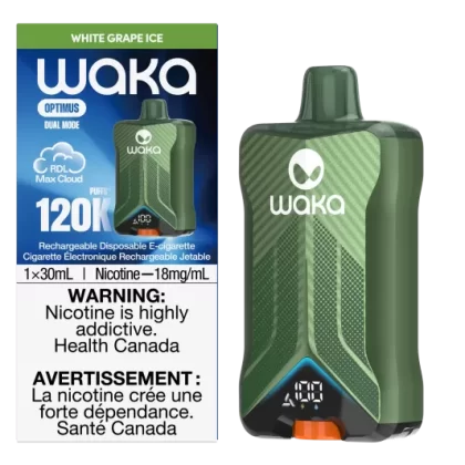 White Grape Ice WAKA Optimus 120K Device