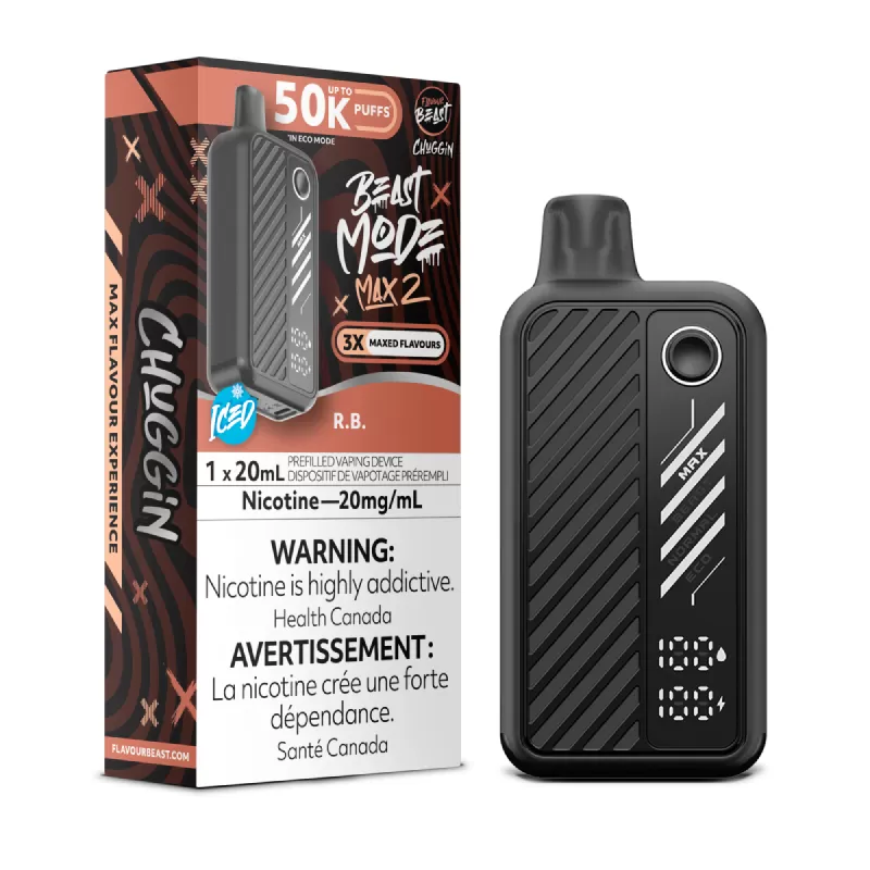 R.B. Beast Mode Max 2 – Disposable Vape