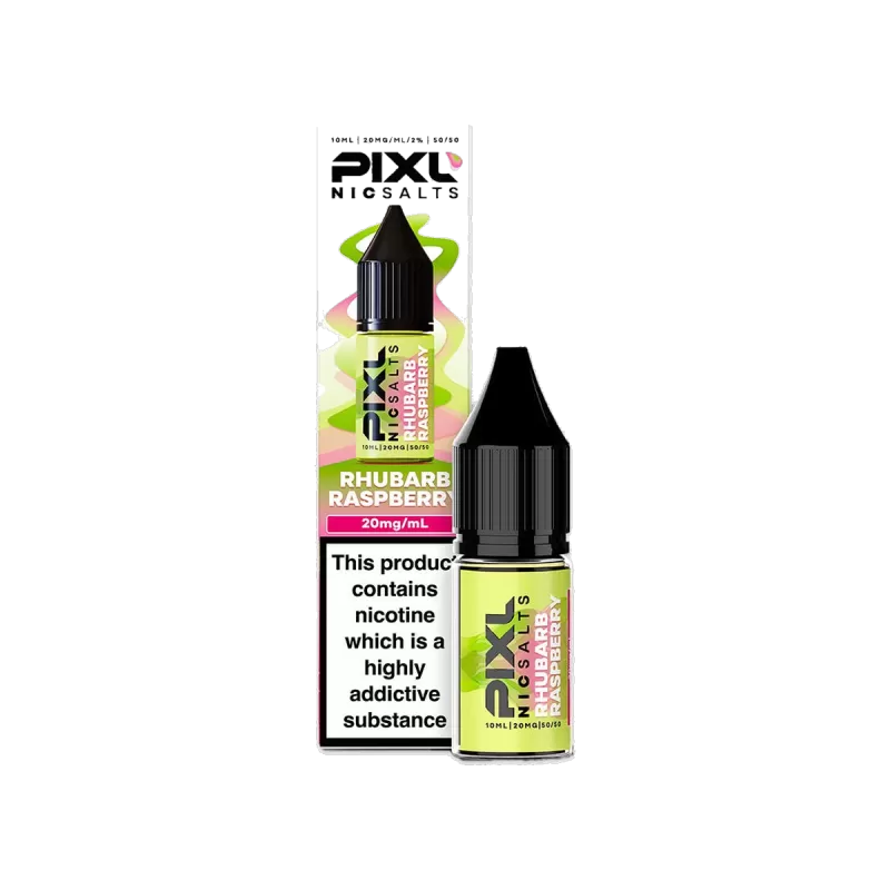 Rhubarb Raspberry Nic Salt E-Liquid by Pixl