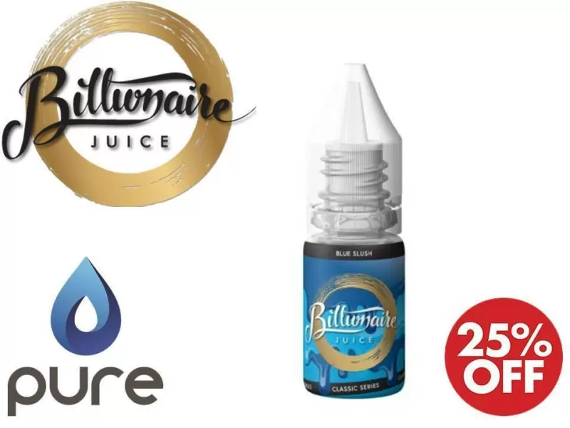 BILLIONAIRE JUICE Nic Salt E-Liquid Range Vape