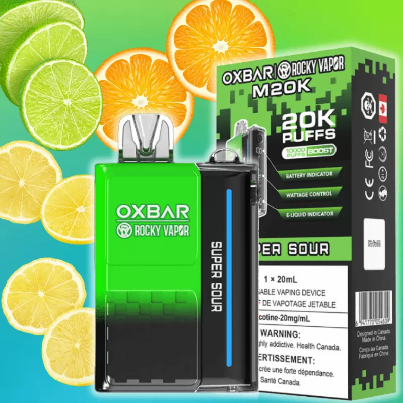 OXBAR M20K Disposable Vape - Super Sour