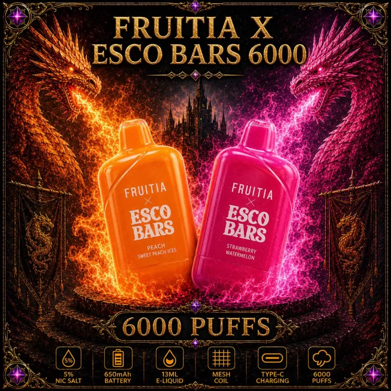 Fruitia X Esco Bars 6000