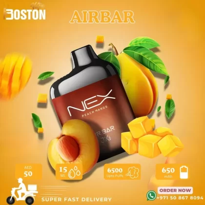 AIR BAR NEX 6500puff Peach Mango
