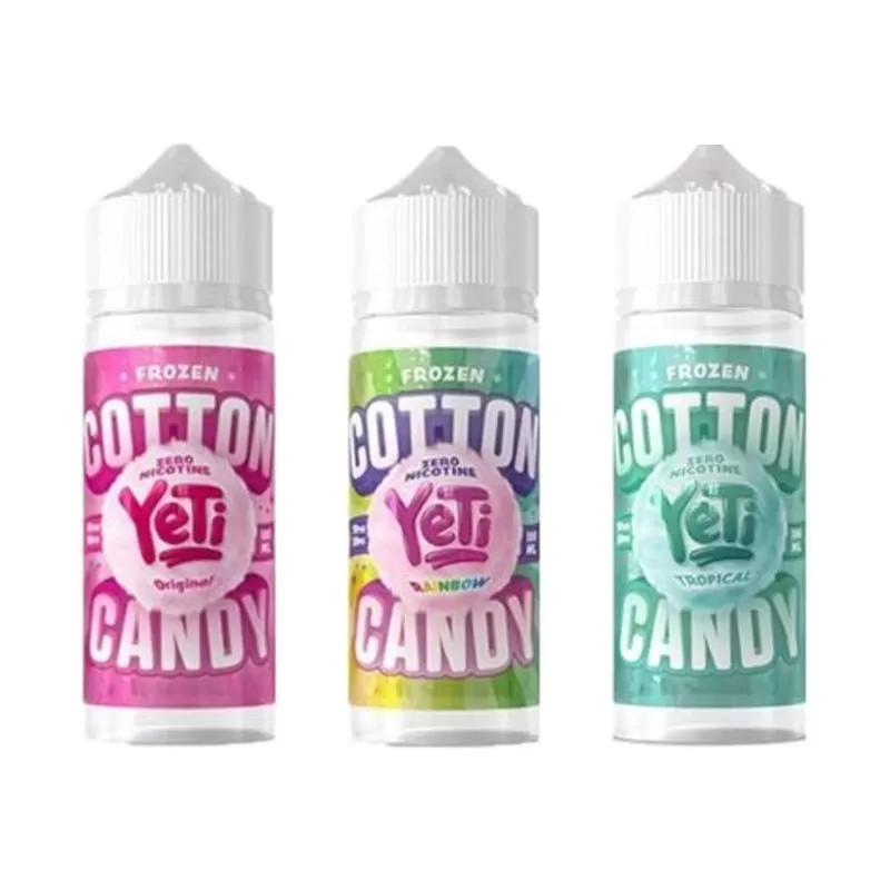 Yeti Cotton Candy 100ml Shortfill E-liquids
