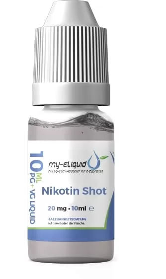 Nikotin Shots 3 mg – 18 mg