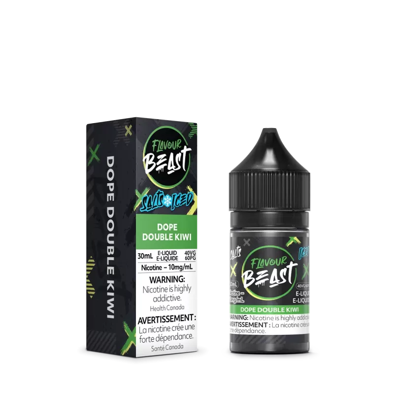 Flavour Beast E-Liquid 30mL – Dope Double Kiwi Iced