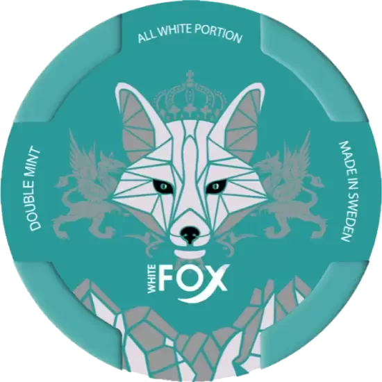 White Fox Double Mint Nicotine Pouches - UK