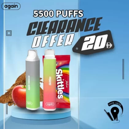 AGAIN Z PRO 5500 PUFFS DISPOSABLE VAPE #