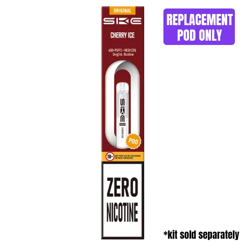 Cherry Ice Zero Nicotine Pre-Filled Pod by SKE 600