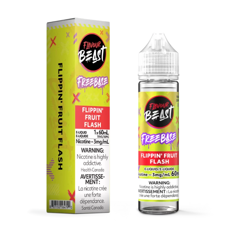 Flavour Beast Freebase E-Liquid 60mL – Flippn' Fruit Flash