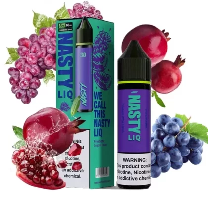 خرید جویس انگور+انار نستی | NASTY GRAPE POMEGRANATE 60ML