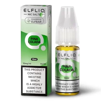 10mg ELFLIQ By Elf Bar 10ml Nic Salt (50VG/50PG) – Pina Colada
