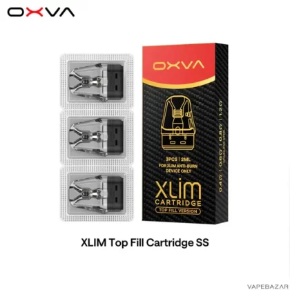 3x OXVA Xlim Top Fill Cartridge (pack of 3)