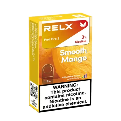 正品悦刻RELX海外版-芒果冰淇淋Smooth Mango-单颗装-三颗起售