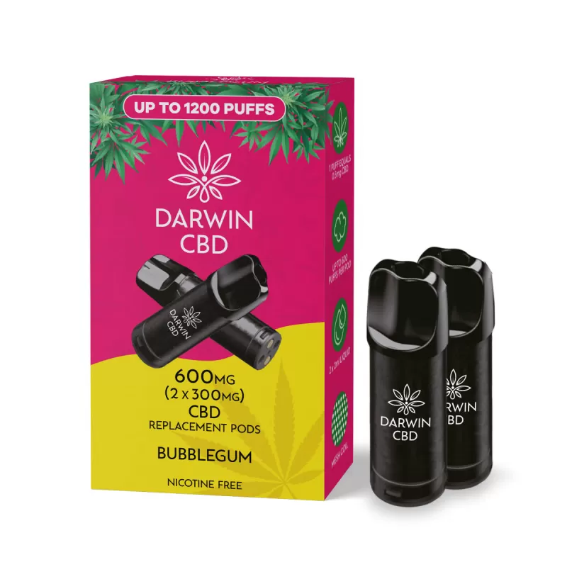 Darwin CBD 600mg Prefilled Pods