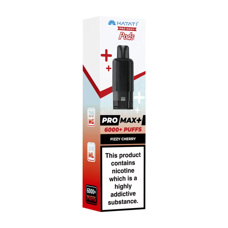 Fizzy Cherry Hayati Pro Max Plus 6000 Prefilled Pod + Refill