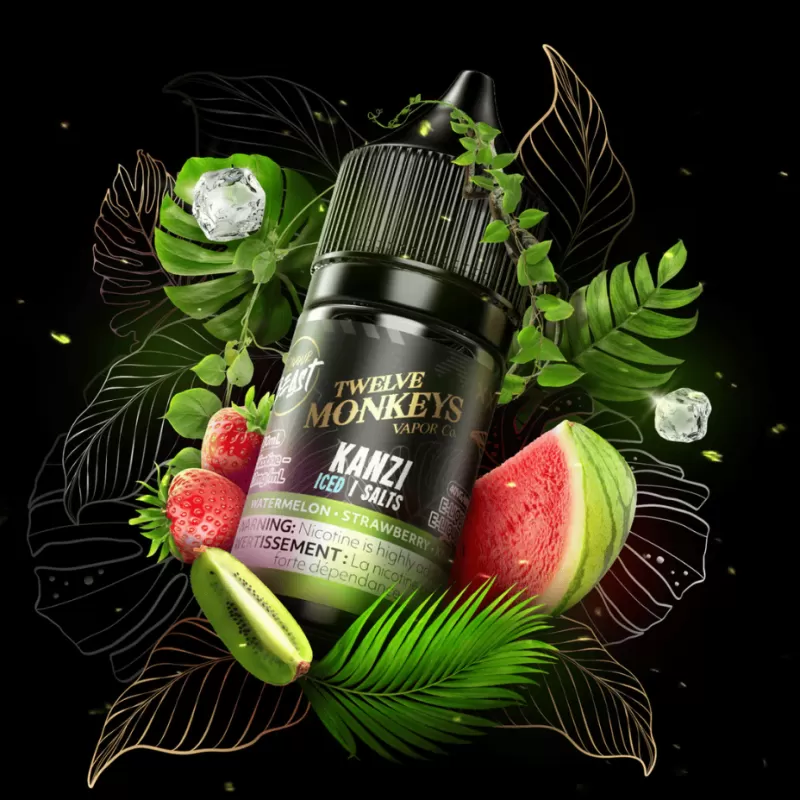 Twelve Monkeys Salt 30ml - Kanzi Ice