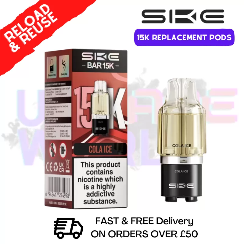 Cola Ice SKE 15K Replacement POD - £6.99