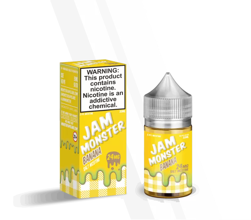 Banana by Jam Monster Salt – 30mL