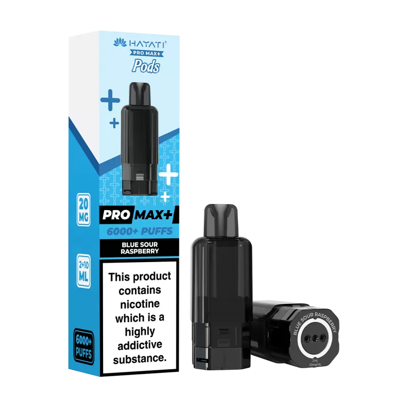 Blue Sour Raspberry Hayati Pro Max+ Refill Pack