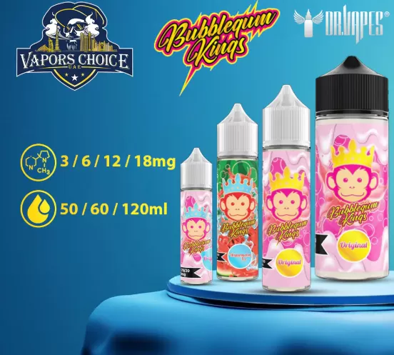 BUBBLEGUM KINGS Series E-Liquids - By DR.VAPE
