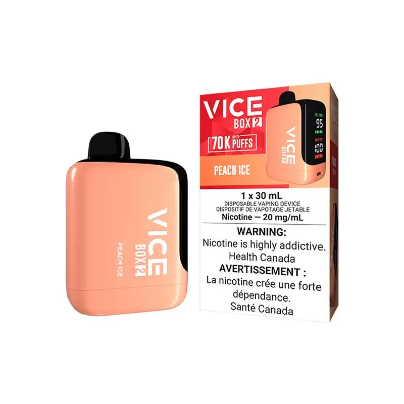 VICE BOX 2 Disposable - Peach Ice (AB)