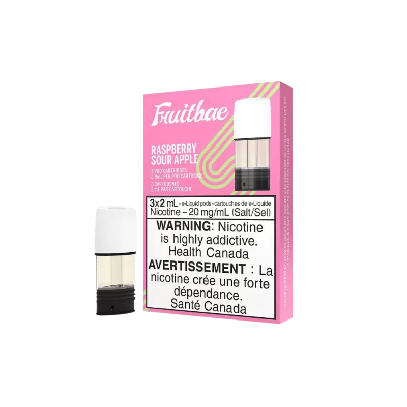 STLTH Fruitbae – Raspberry Sour Apple Vape Pod