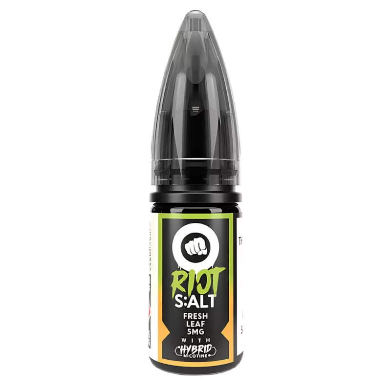 Riot Salts Fresh Leaf Nic Salt E-Liquid - 10 Pack