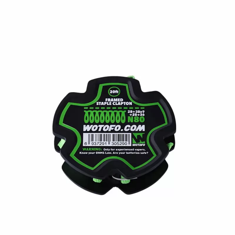 Wotofo Prebuilt Wire Spool 20ft Rebuildable Coil Wire