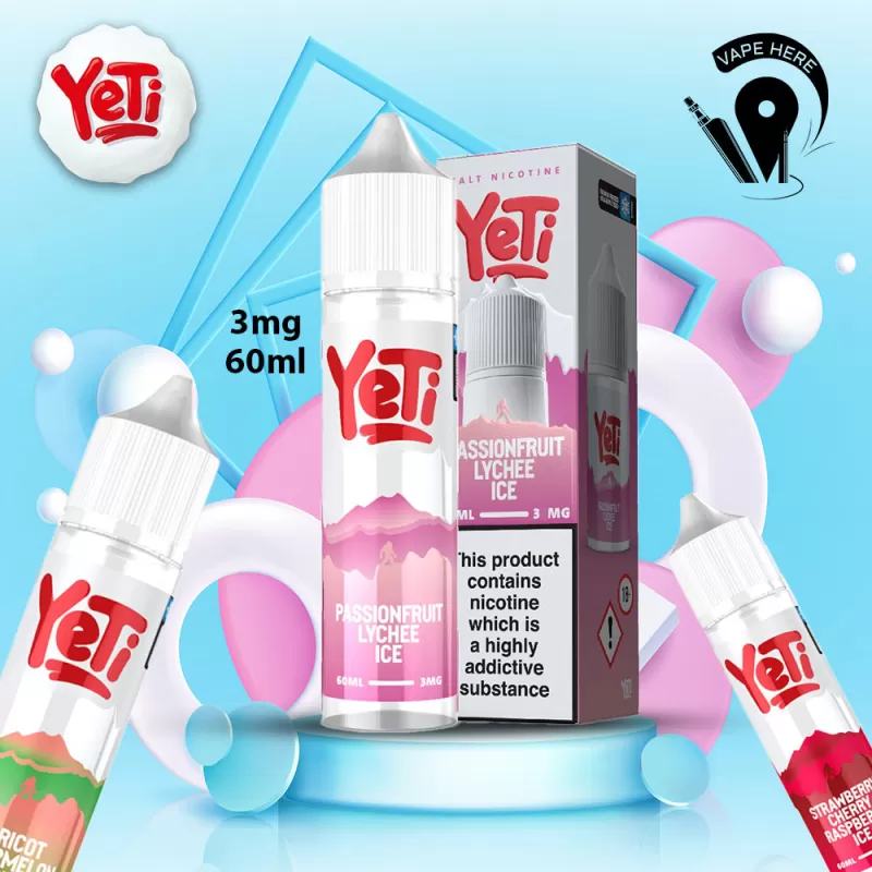 Yeti E-Liquids 60ml Summit Series 3mg #