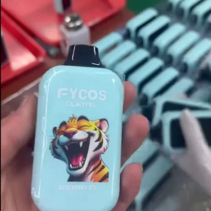 Wholesale FYCOS Player 50000 Puffs Disposable Vape 50K Rechargeable Smart LED Screen Bulk Buy Europe