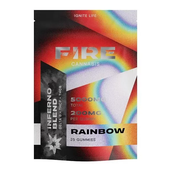 Fire Hemp Inferno Blend Gummies 5000mg