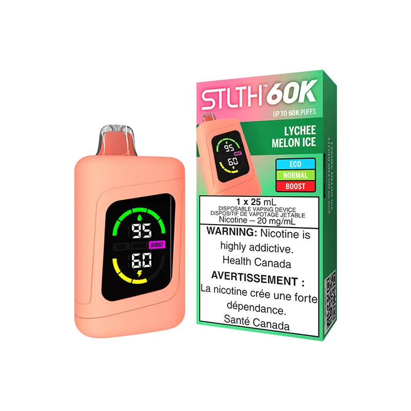 STLTH 60K Disposable - Lychee Melon Ice (MB)