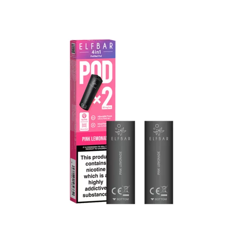 Pink Lemonade 4-in-1 Prefilled Pods (2pack)