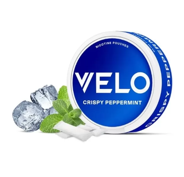 VELO Nicotine Pouches – Crispy Peppermint 17mg