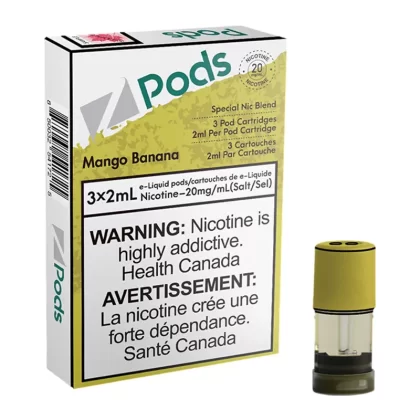 Z POD 2% 3 X 2ML – MANGO BANANA