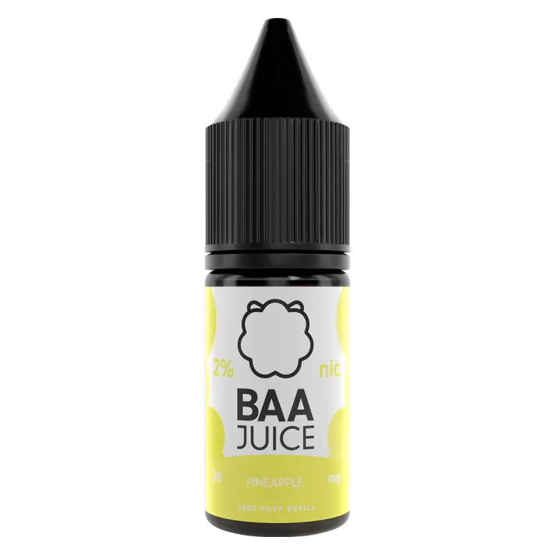 Pineapple 10ml Nic Salt By Baa Juice
