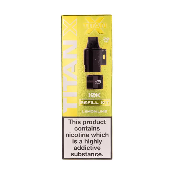 Lemon Lime Titan X Refill Pack by Titan