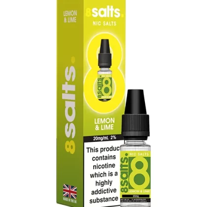 8Salts - Lemon & Lime (Nic Salt)