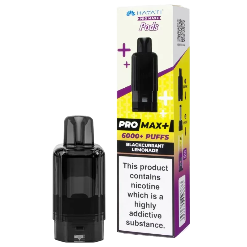 Blackcurrant Lemonade Hayati Pro Max Plus Refill Pack