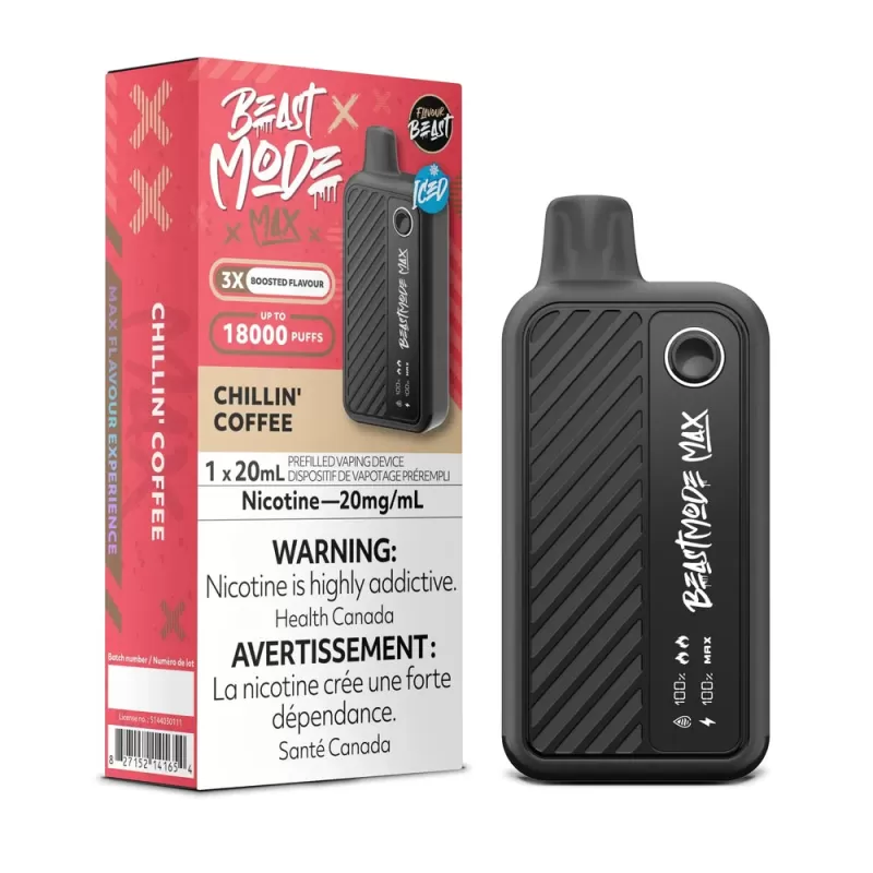 Beast Mode Max 18K Chillin' Coffee (Iced) Disposable Vape