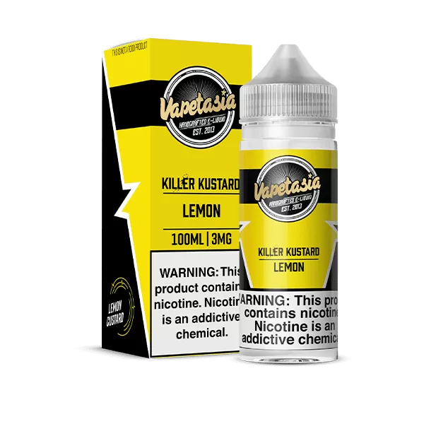 Killer Kustard Lemon by Vapetasia – 100mL