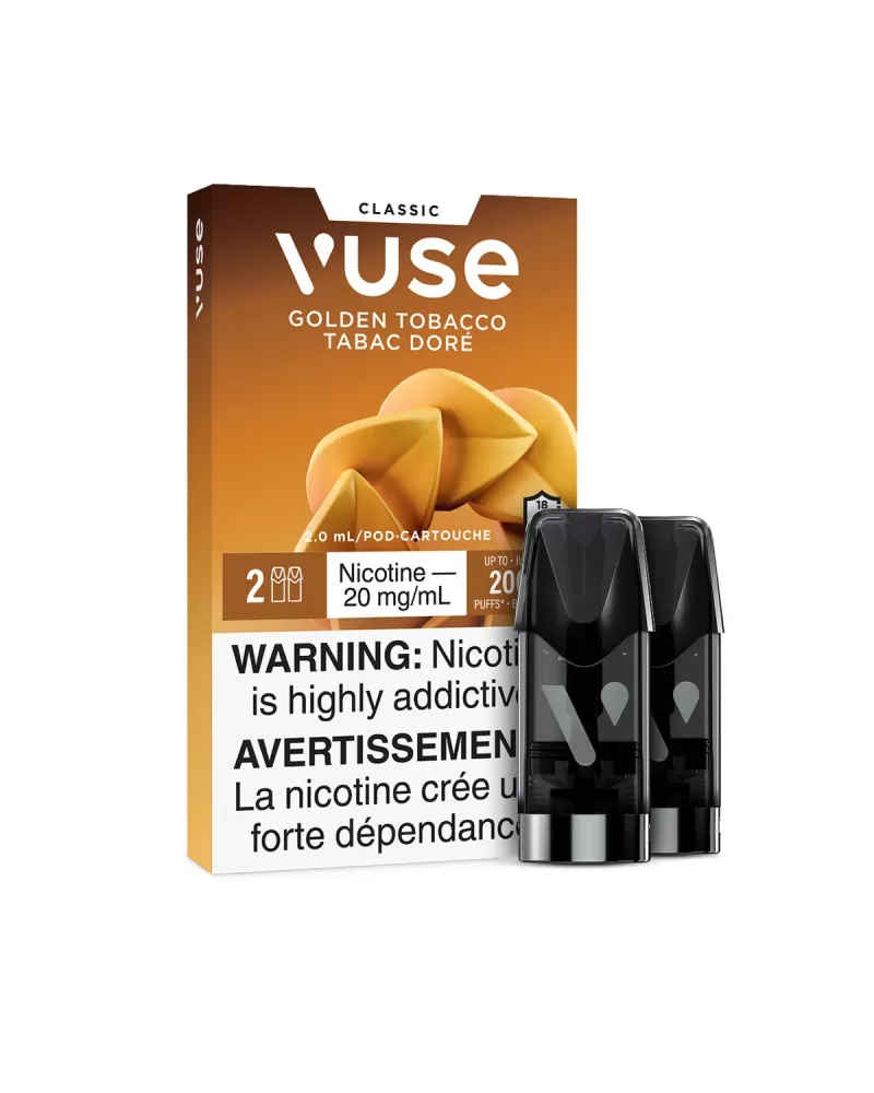 Golden Tobacco Vuse Pods