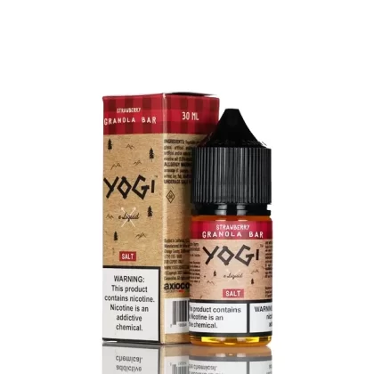Yogi Salt Brand Strawberry Granola Series| YOGI GRANOLA BAR Strawberry
