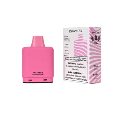 ZPOD LEX Pod System - 10K Puff Vape Pods - Pink Lemon