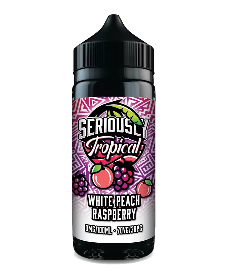 White Peach Raspberry Doozy Seriously Tropical 100ml